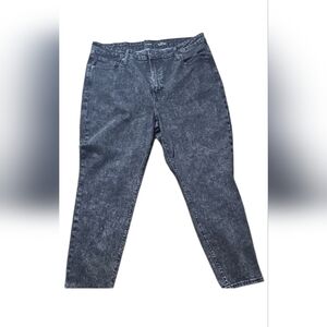 Old Navy Women's Dark Gray og straight  Jeans